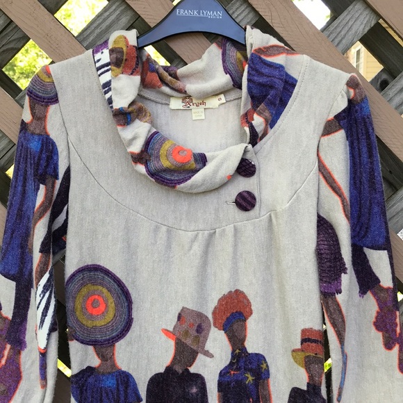 🍁HP🍁ARYEH LONG SWEATER TUNIC - Picture 2 of 8